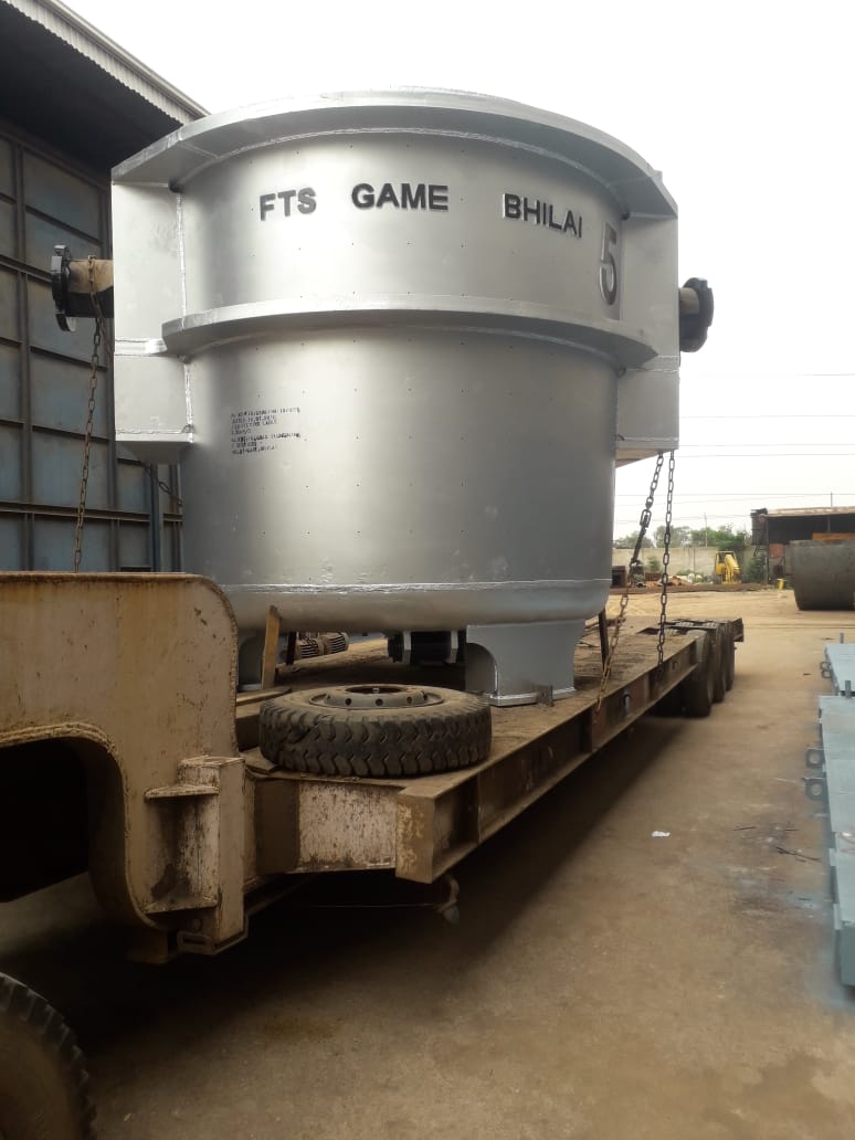 Hot Metal Transfer Ladle — FTS / Bhilai